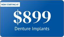 Star Dental Offers Denture Implants Which Start at $899